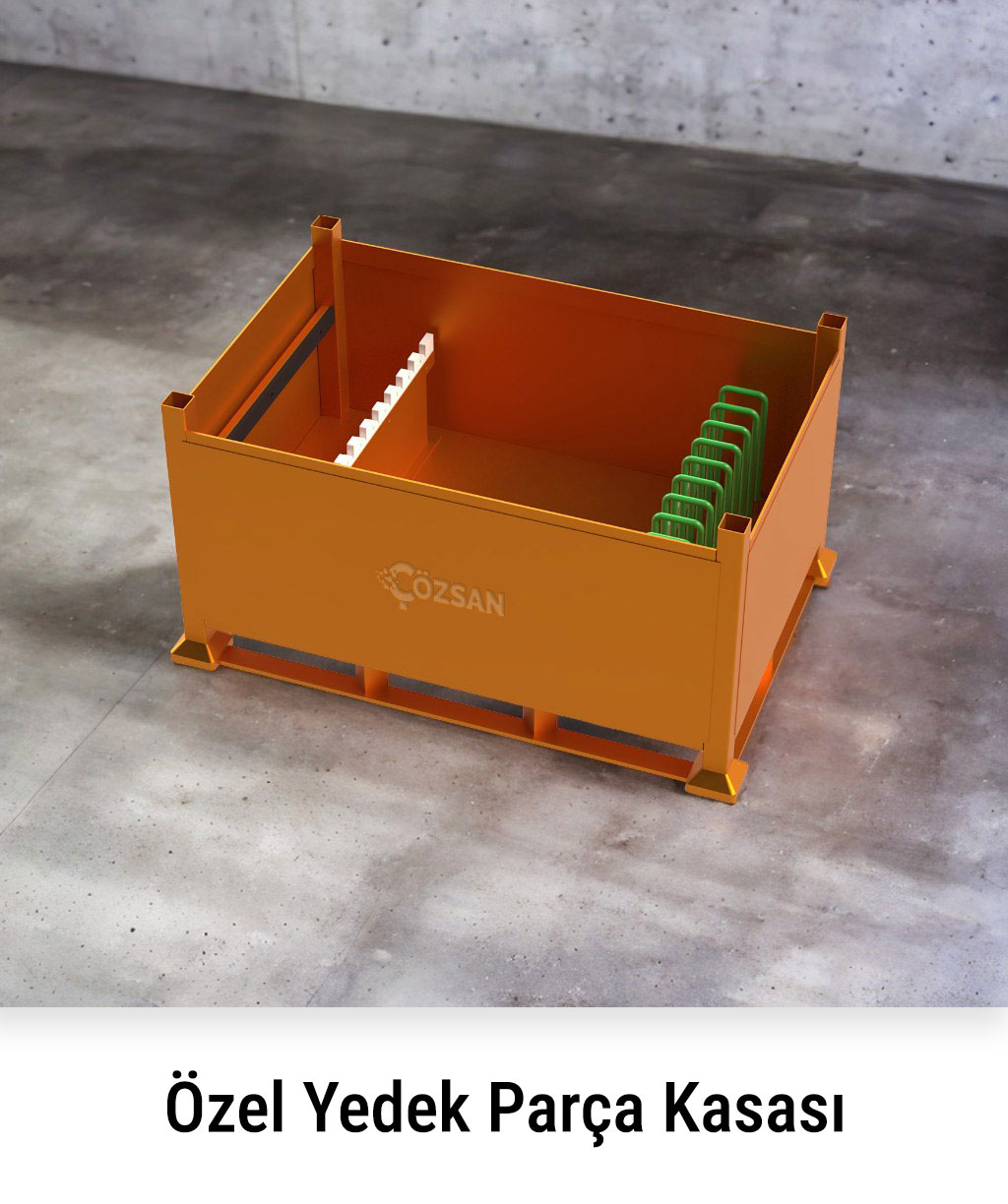 Industrial Metal Transport Containers - Steel Storage Boxes