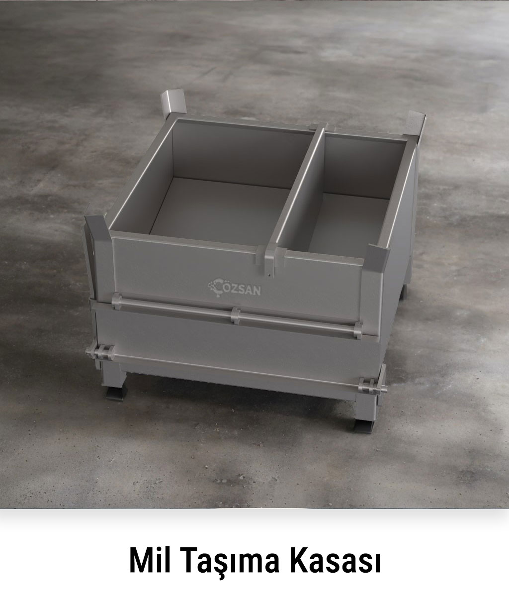 Industrial Metal Transport Containers - Steel Storage Boxes